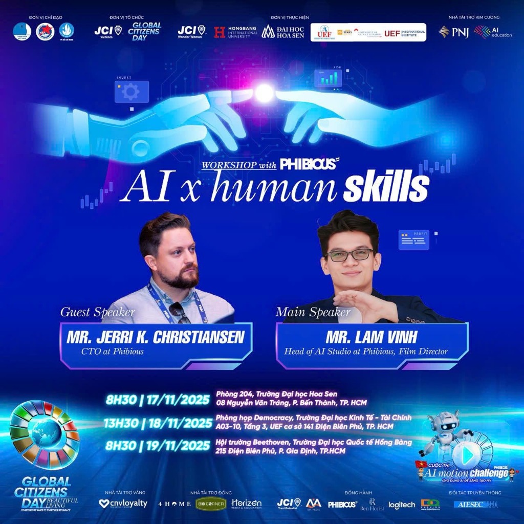AI x Human Skills Workshop Poster